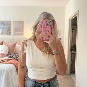 Boutique One Shoulder Top